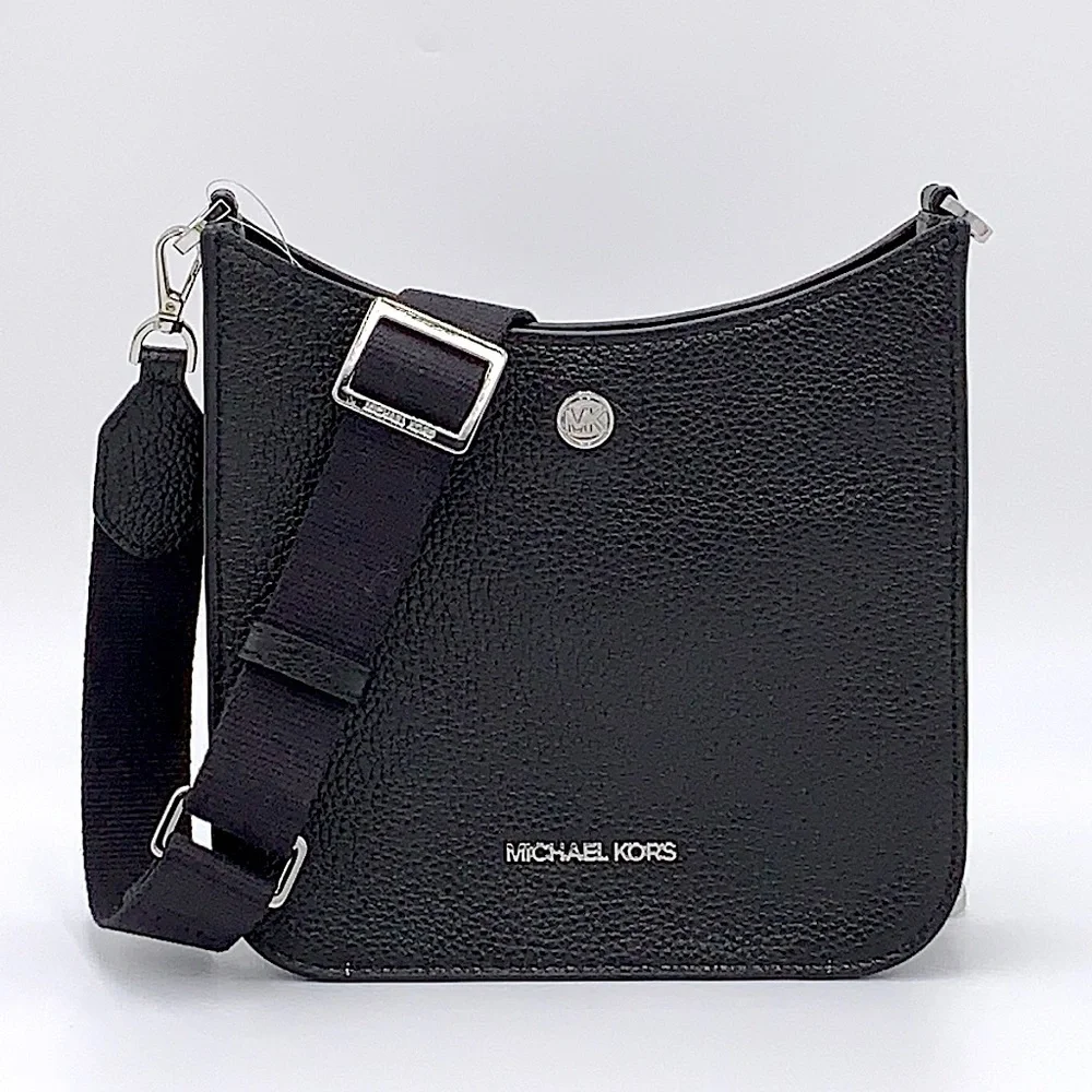MICHAEL KORS Briley Small Pebbled Leather Messengr